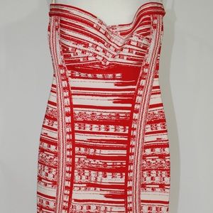 Herve Leger Maricel Strapless Dress